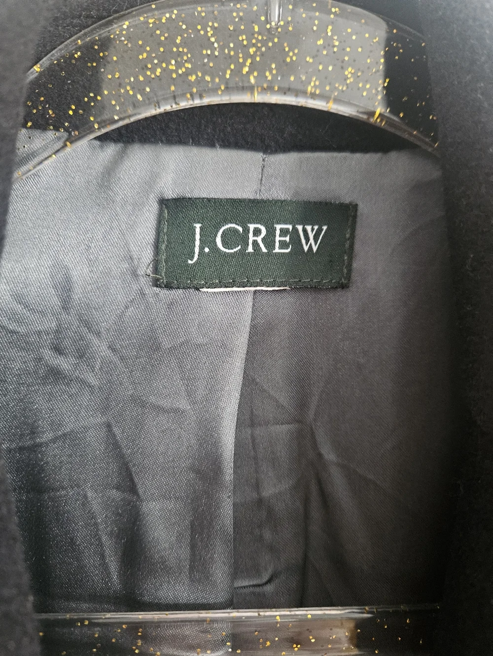 NWOT J.Crew Italian Wool And Cashmere Blend Single Breasted Pea Coat - Picture 8 of 9